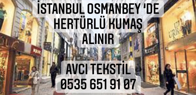 Osmanbey Kumaş Alanlar |05356519107|