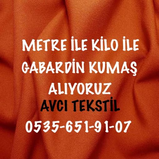  Gabardin kumaş alanlar 