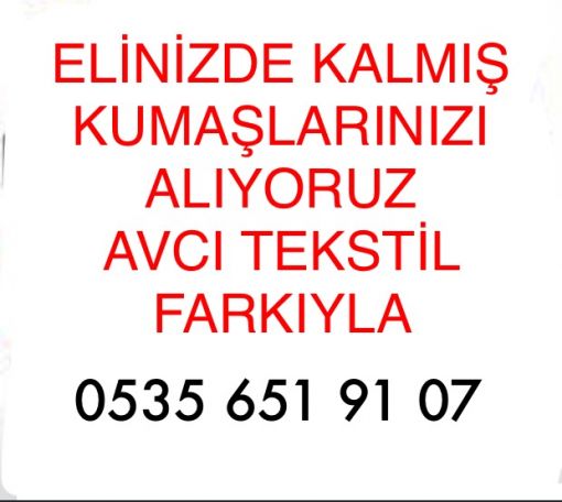  Kumaş alanlar 