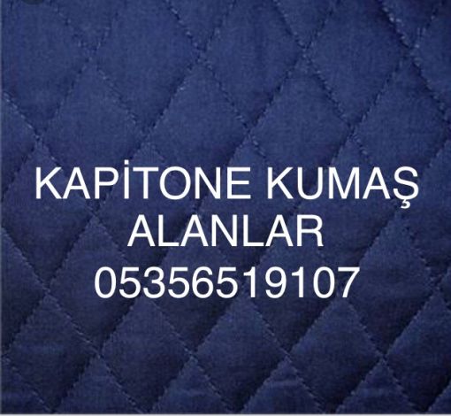  KAPİTONE kumaş 